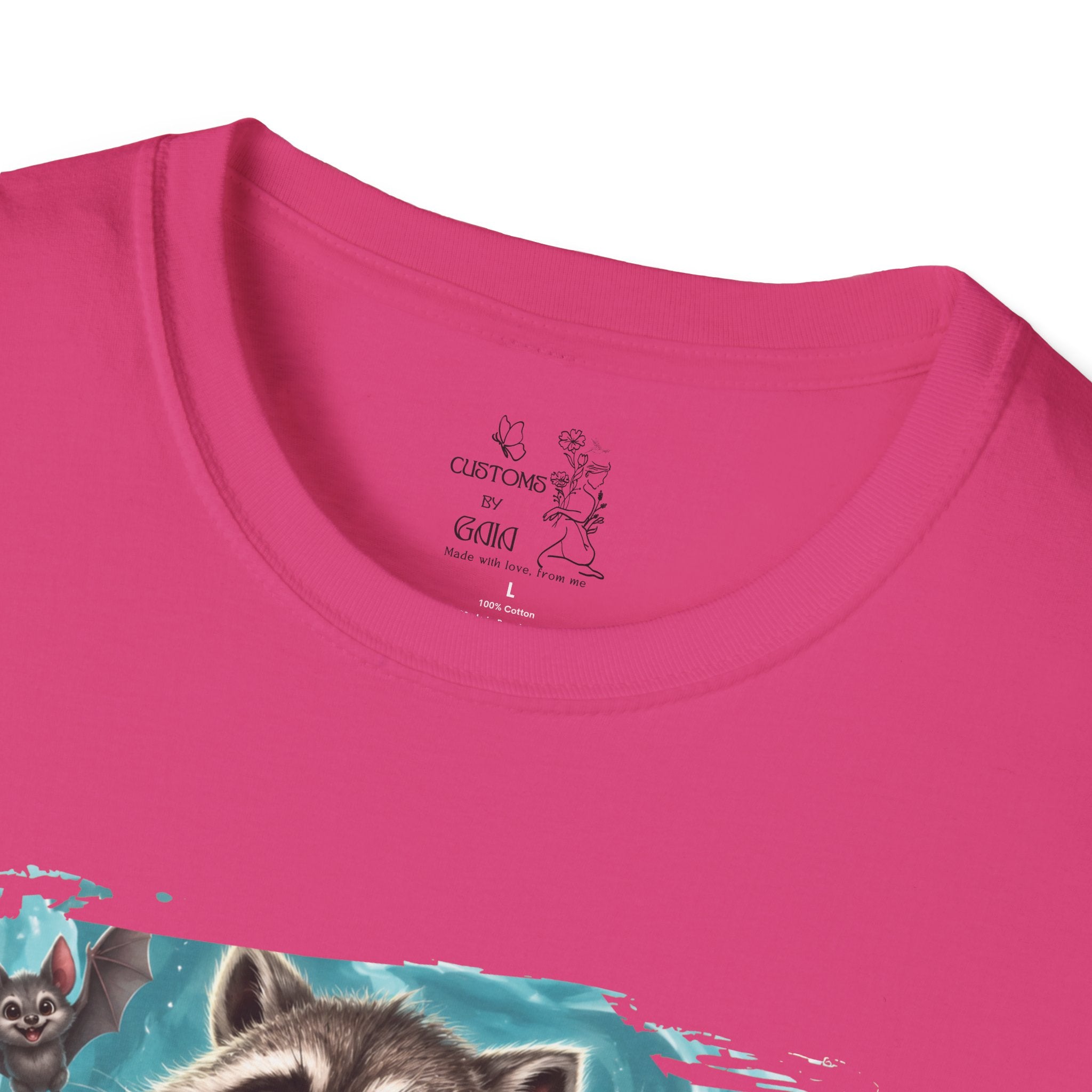 Raccoon Watermelon Summer T-Shirt — Cute Animal Graphic Tee