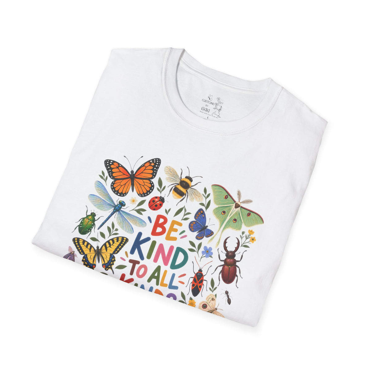 Be Kind to All Kinds Butterfly & Insects T-Shirt