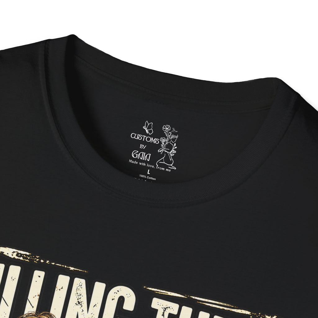Killing Them With Kindness Skeleton T-Shirt – Funny Dark Humor Tee