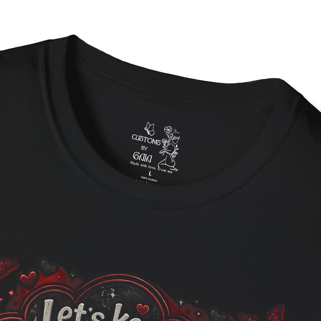Let's Keep the Dumbfuckery to a Minimum Today T-Shirt — Funny Goth Bear Graphic Tee