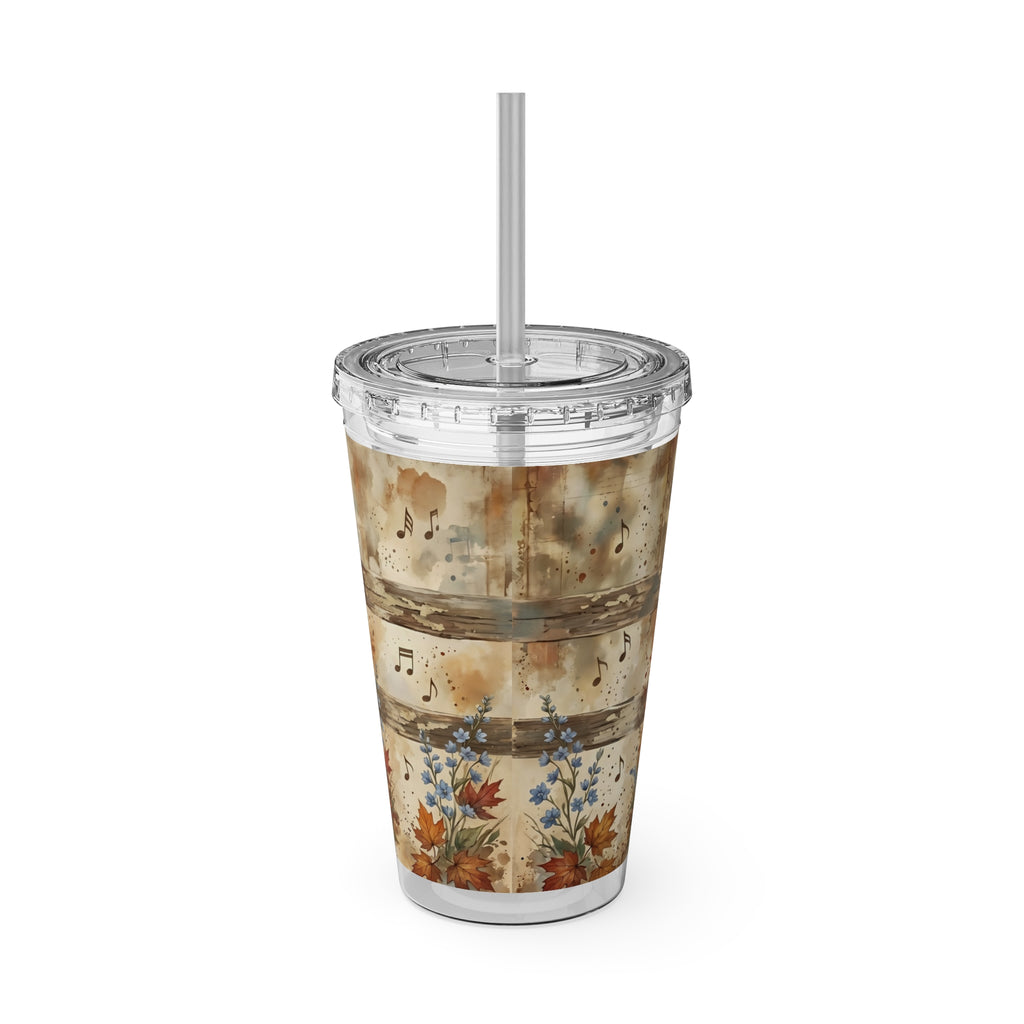 If I’m the Problem 16oz Tumbler with Straw — Sunflower Cowboy Rustic Drinkware
