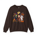 Halloween Betty Boop Crewneck Sweatshirt — Retro Spooky Cartoon Graphic