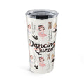 Dancing Queen 20oz Tumbler – Sparkle Ballerina Travel Mug