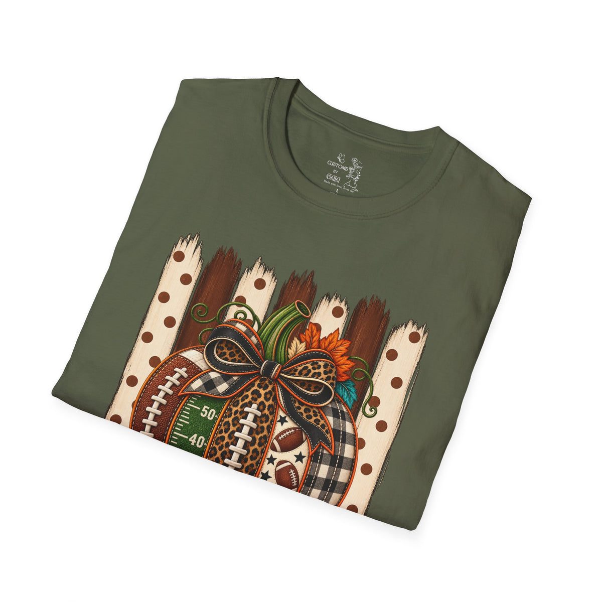 Football Pumpkin Fall T-Shirt