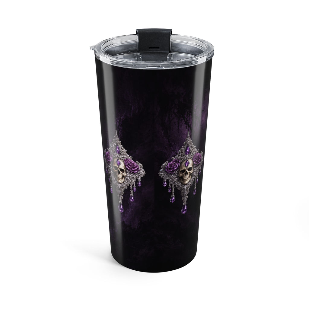 20oz Gothic Skull Siren Tumbler – Dark Fantasy Coffee Cup