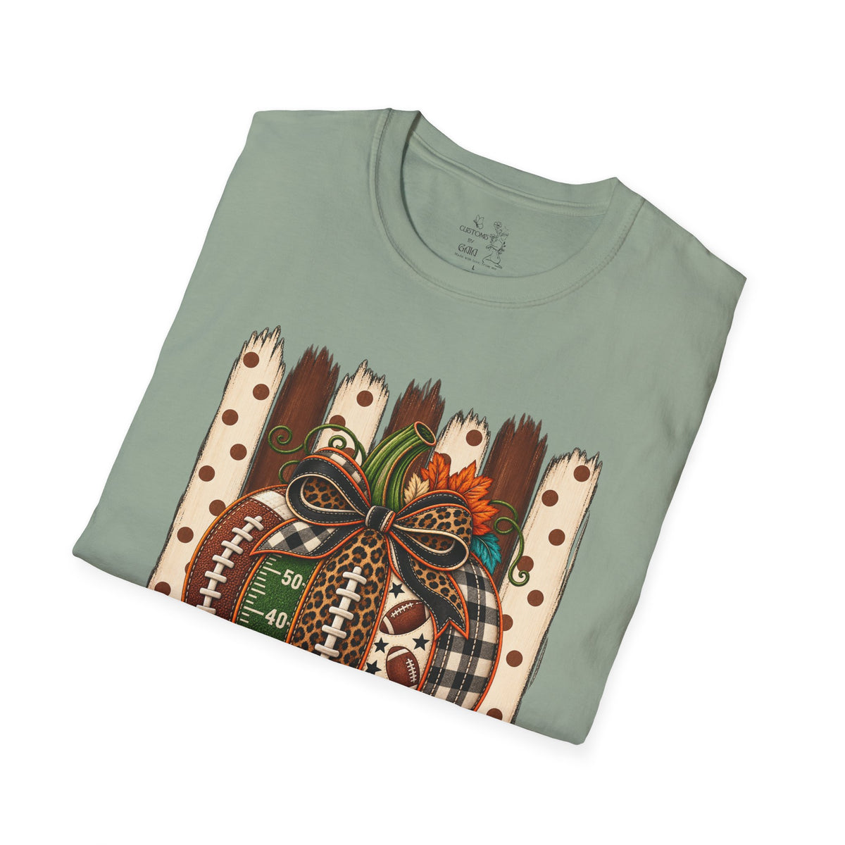 Football Pumpkin Fall T-Shirt
