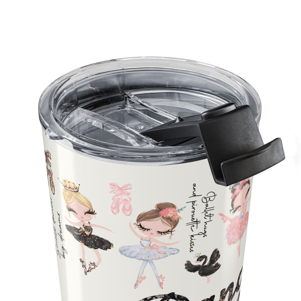 Dancing Queen 20oz Tumbler – Sparkle Ballerina Travel Mug