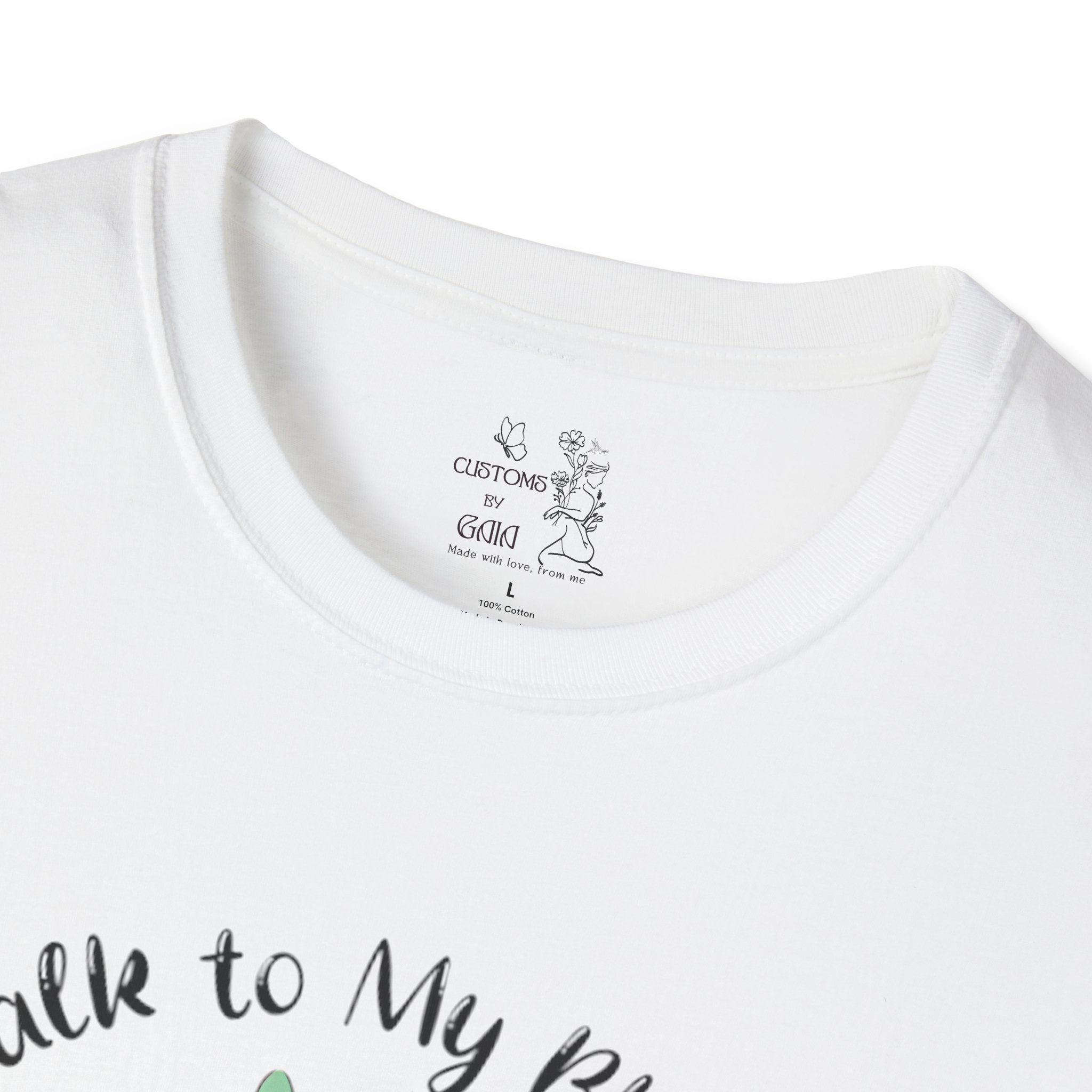 Funny Goose T-Shirt — "Talk to My Butt, My Beak Is Off-Duty" Cute Farm Animal Tee