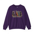 Witch Boots Crewneck Sweatshirt — "A Girl's Gotta Have Options" Halloween Pullover