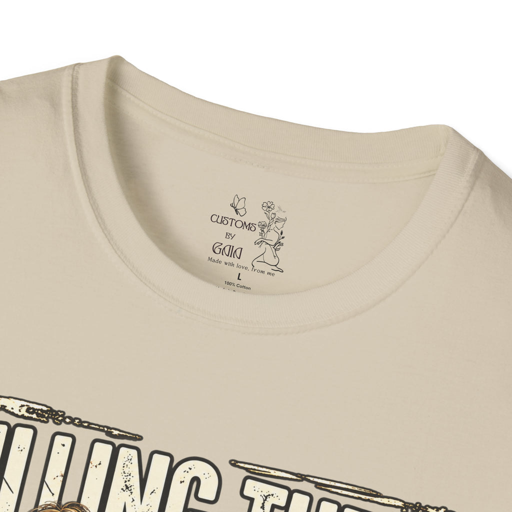 Killing Them With Kindness Skeleton T-Shirt – Funny Dark Humor Tee