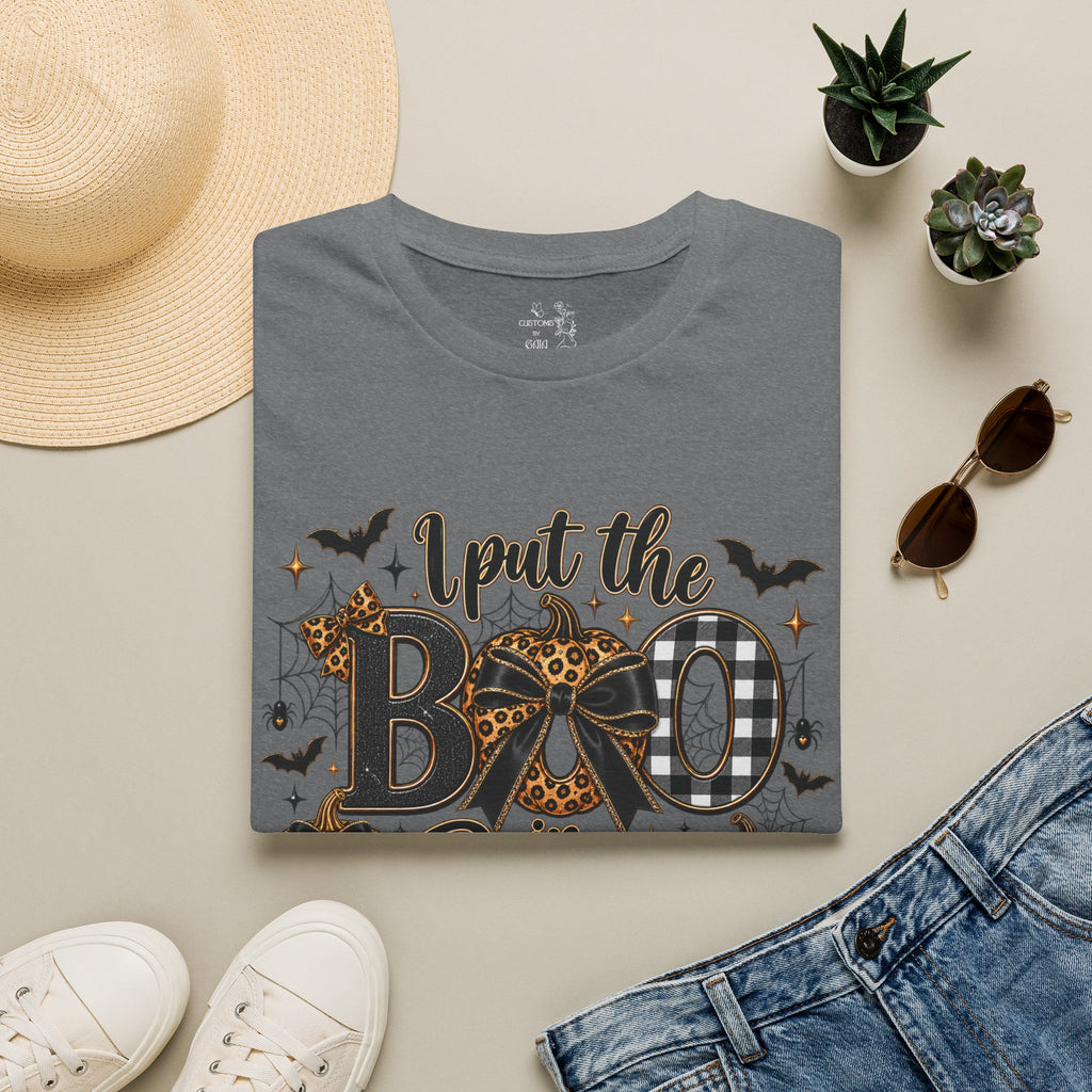 I Put the Boo in Booze Halloween T-Shirt