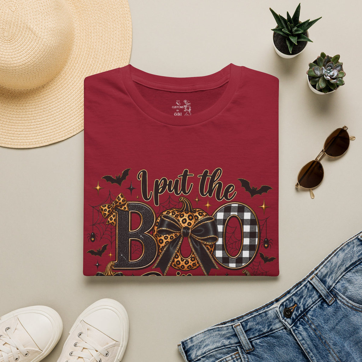 I Put the Boo in Booze Halloween T-Shirt