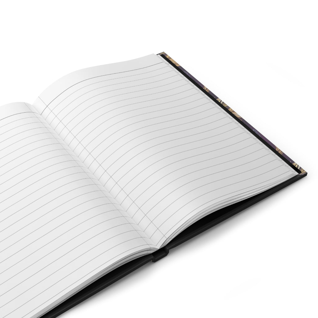 Moon & Sun Hardcover Journal — Celestial Boho Notebook for Astrology, Dreaming & Gratitude