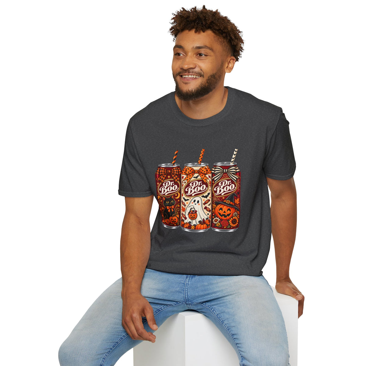 Halloween 'Dr Boo' Juice Box Graphic T-Shirt