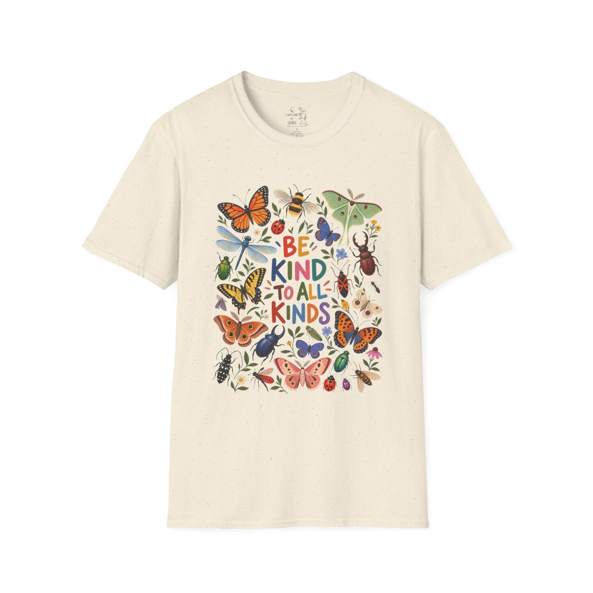 Be Kind to All Kinds Butterfly & Insects T-Shirt