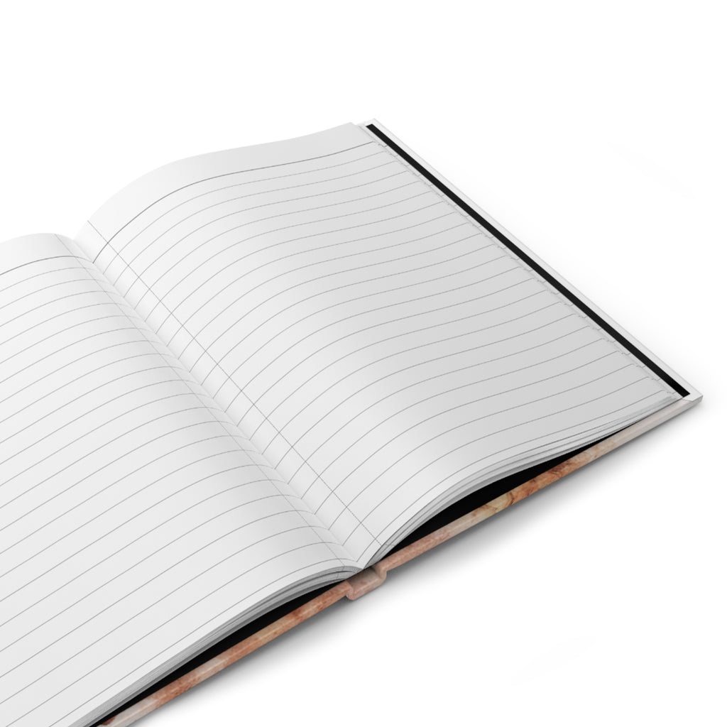 Highland Cow Floral Journal — Hardcover Matte Notebook