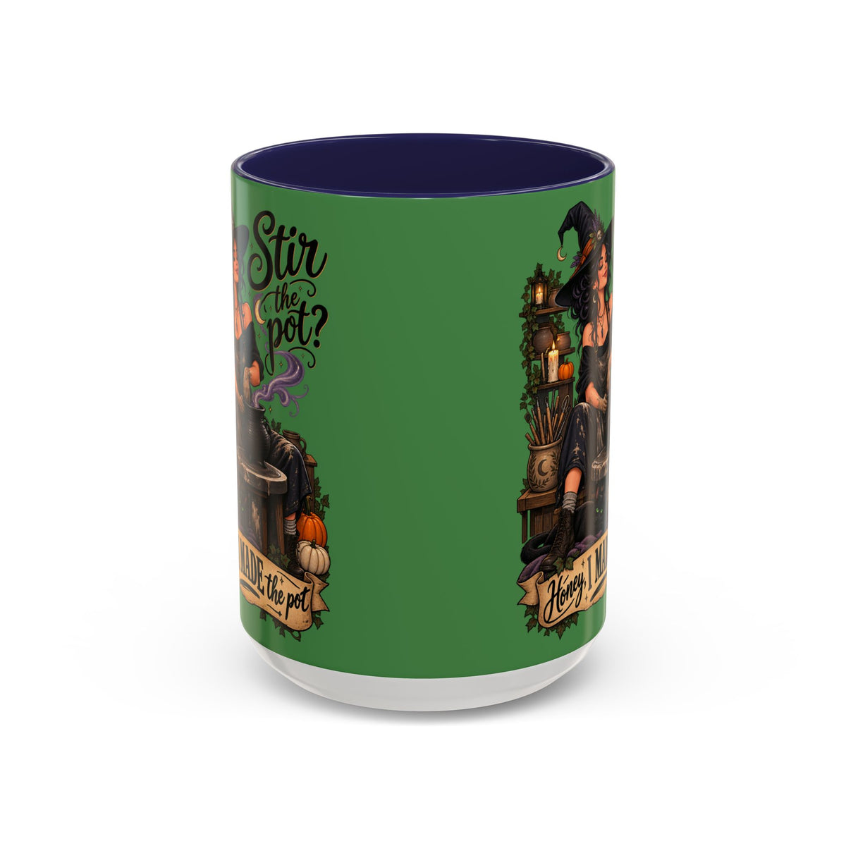 Witchy Coffee Mug – "Stir the Pot? Honey, I Made the Pot" Accent Mug