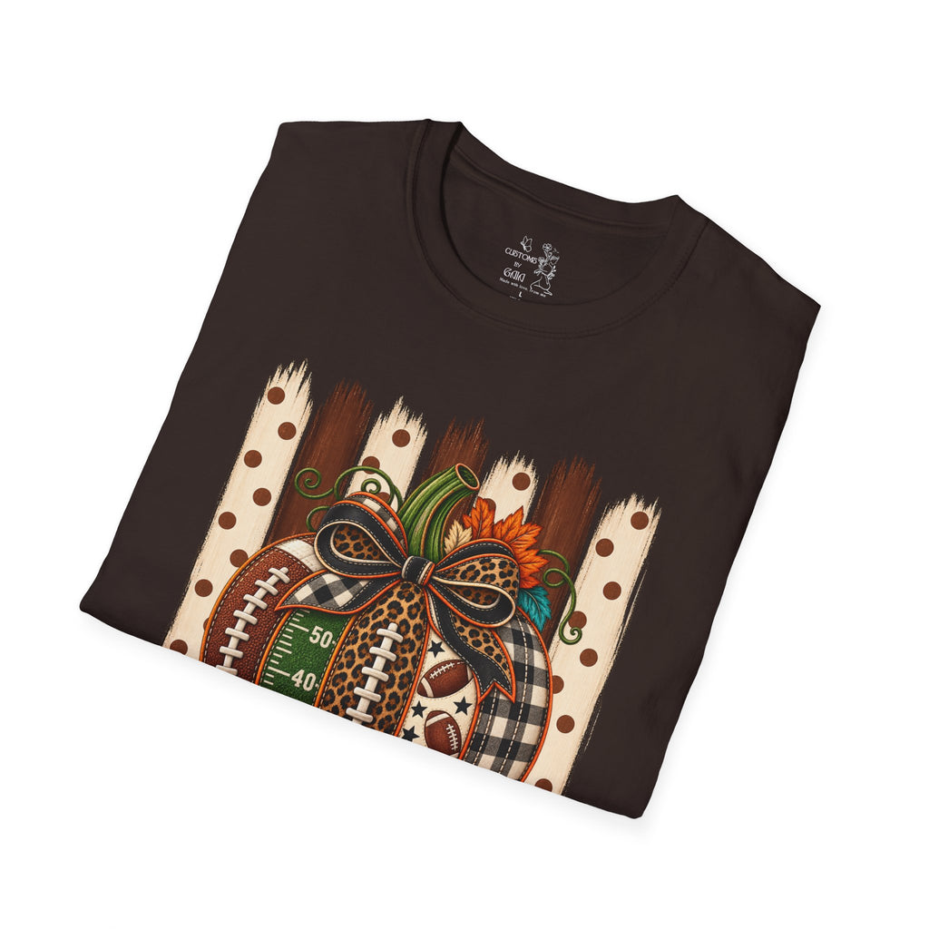 Football Pumpkin Fall T-Shirt