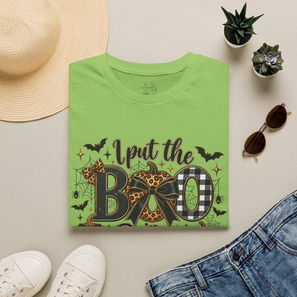 I Put the Boo in Booze Halloween T-Shirt