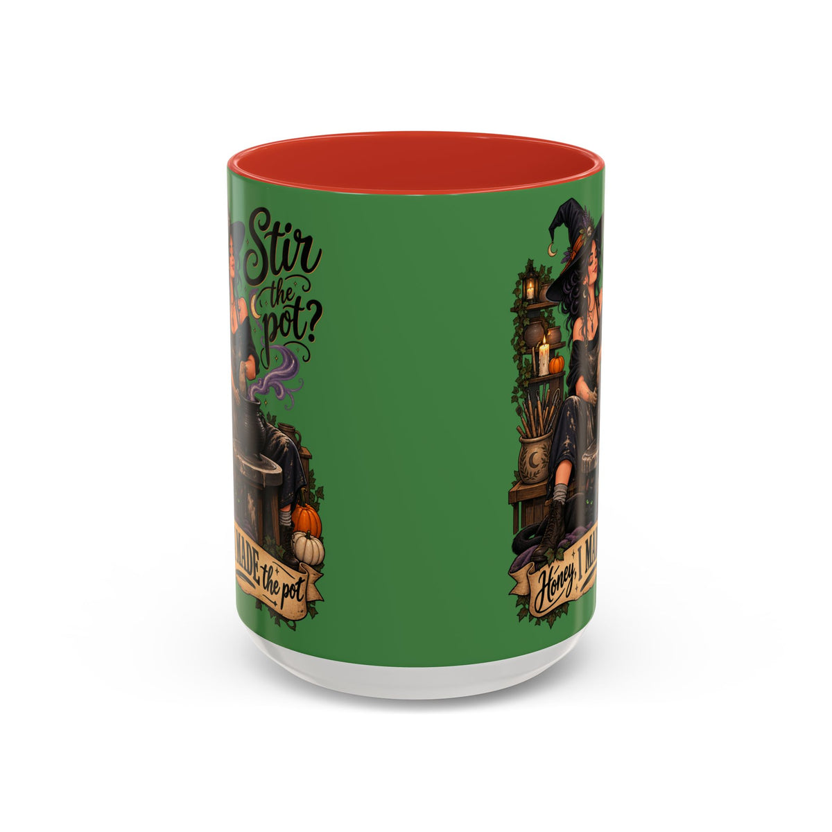 Witchy Coffee Mug – "Stir the Pot? Honey, I Made the Pot" Accent Mug