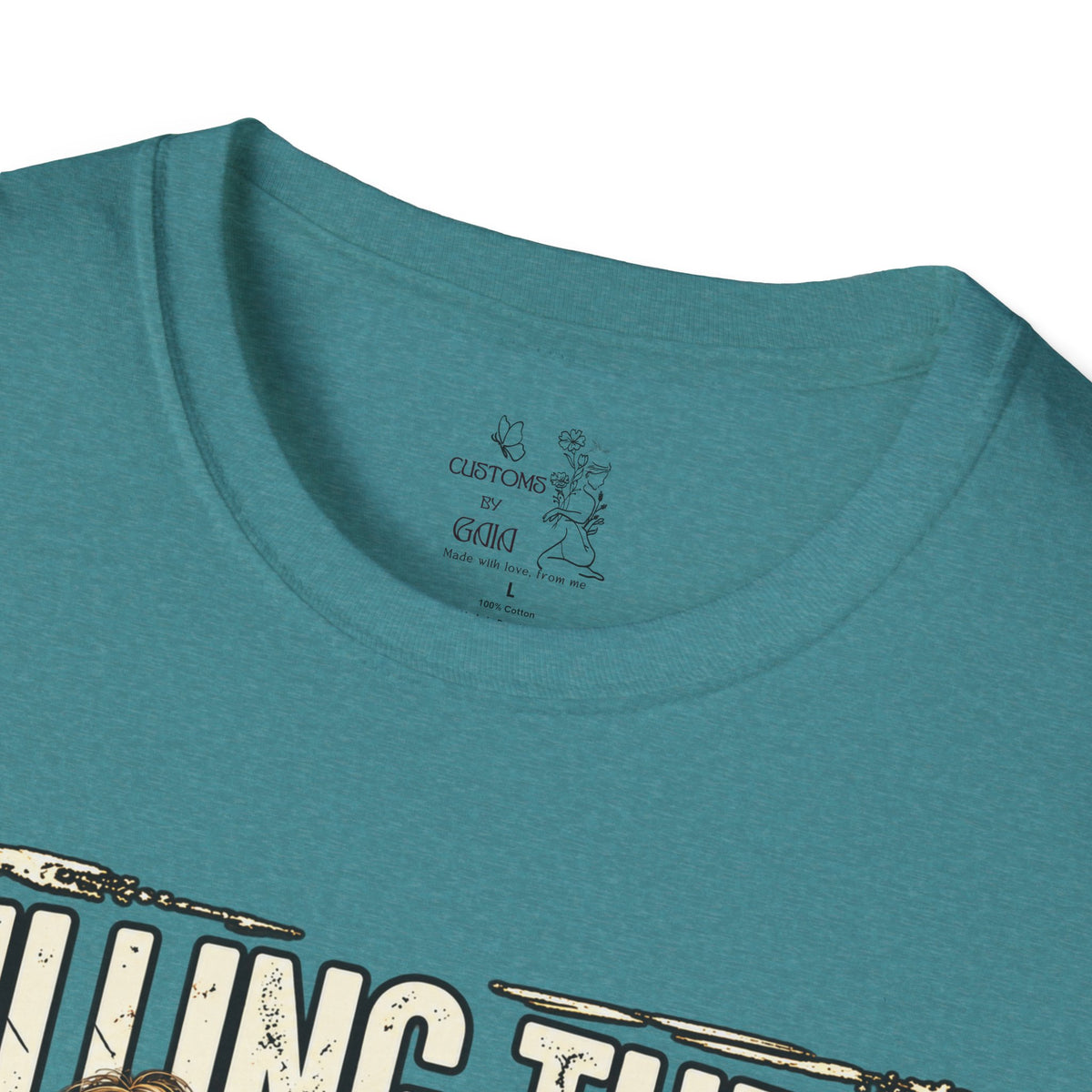 Killing Them With Kindness Skeleton T-Shirt – Funny Dark Humor Tee