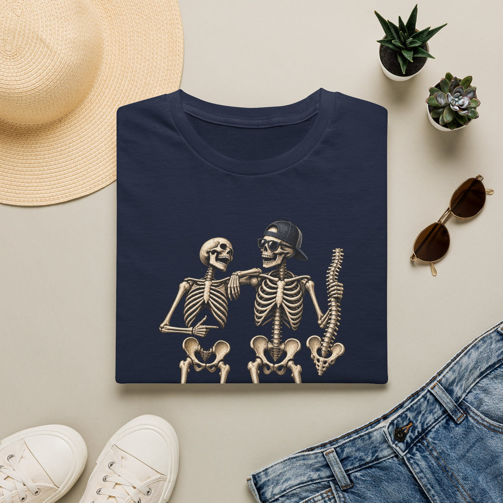 "I've Got Your Back" Skeleton T-Shirt — Funny Gothic/Halloween Friend Tee