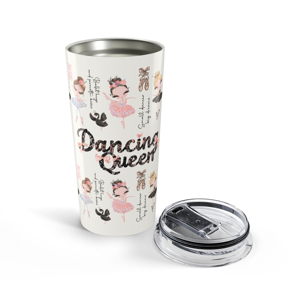 Dancing Queen 20oz Tumbler – Sparkle Ballerina Travel Mug