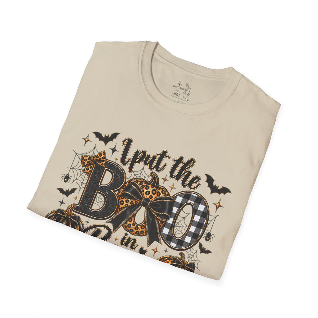 I Put the Boo in Booze Halloween T-Shirt