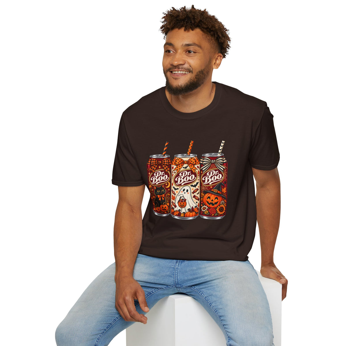 Halloween 'Dr Boo' Juice Box Graphic T-Shirt