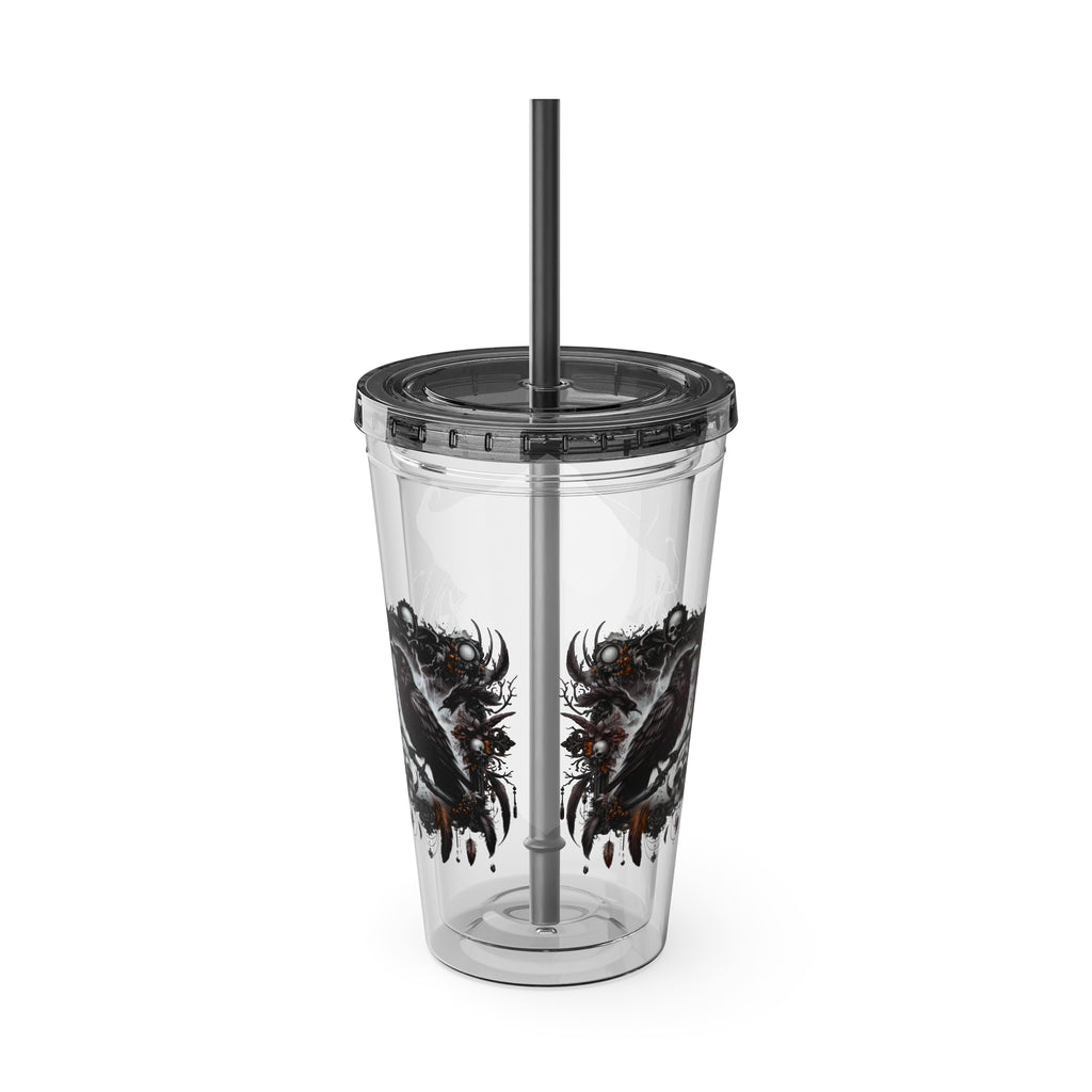 Sunsplash Tumbler with Straw, 16oz