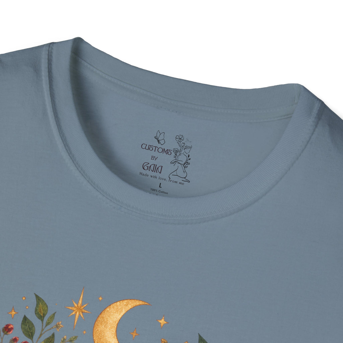 Witchy Sisters T-Shirt – 'Practical Magic' Boho Moon Witch Illustration