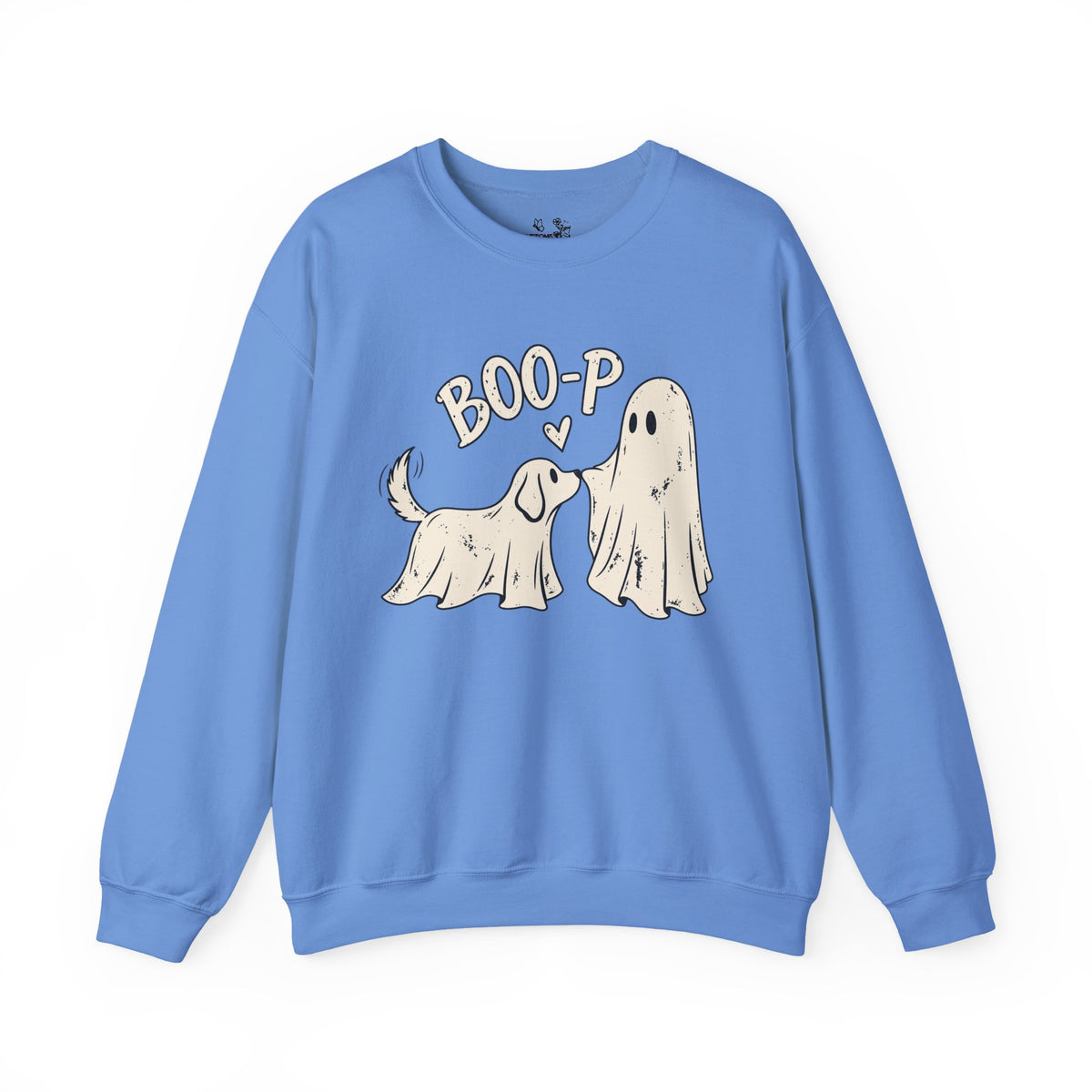 Boo-p Dog & Ghost Halloween Sweatshirt
