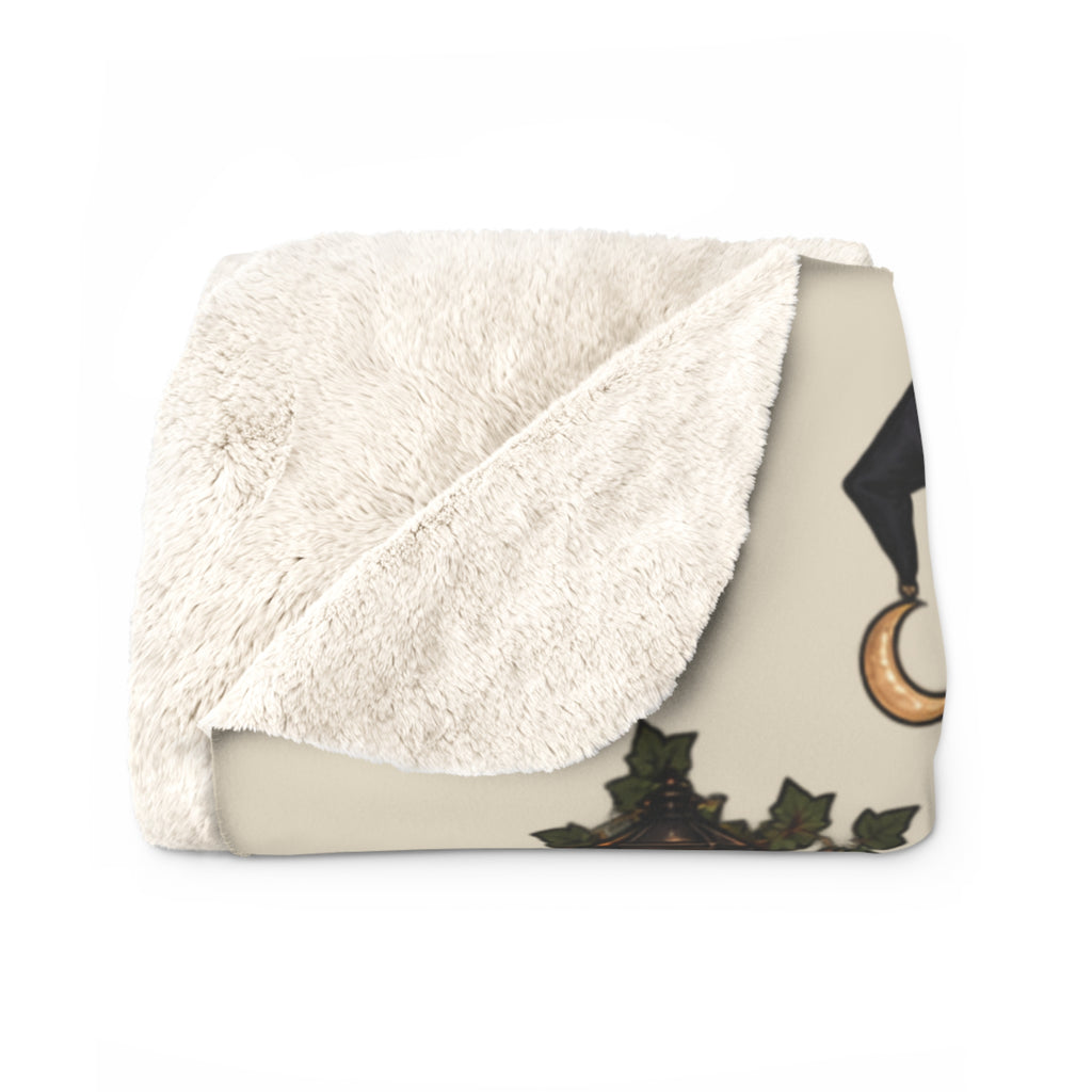 Witchy 'Stir the Pot? Honey I Made the Pot' Sherpa Blanket