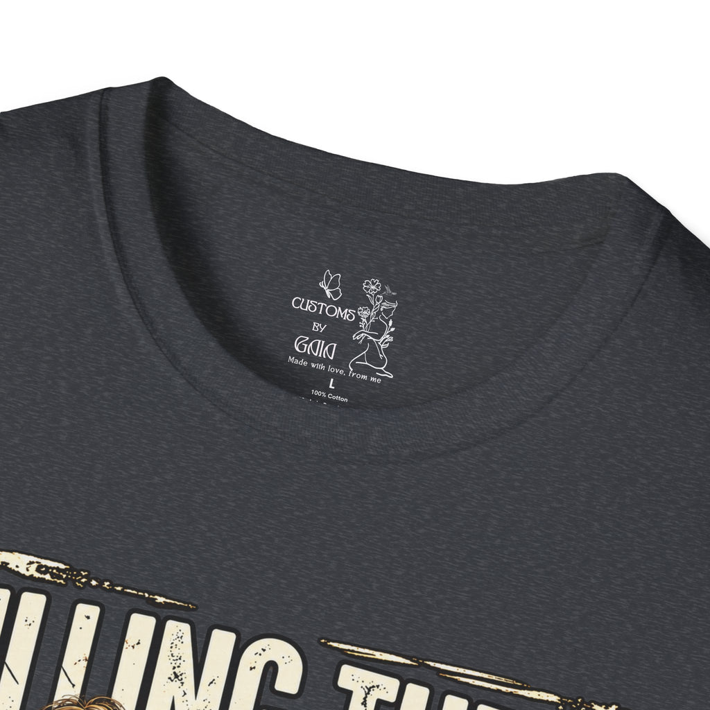 Killing Them With Kindness Skeleton T-Shirt – Funny Dark Humor Tee