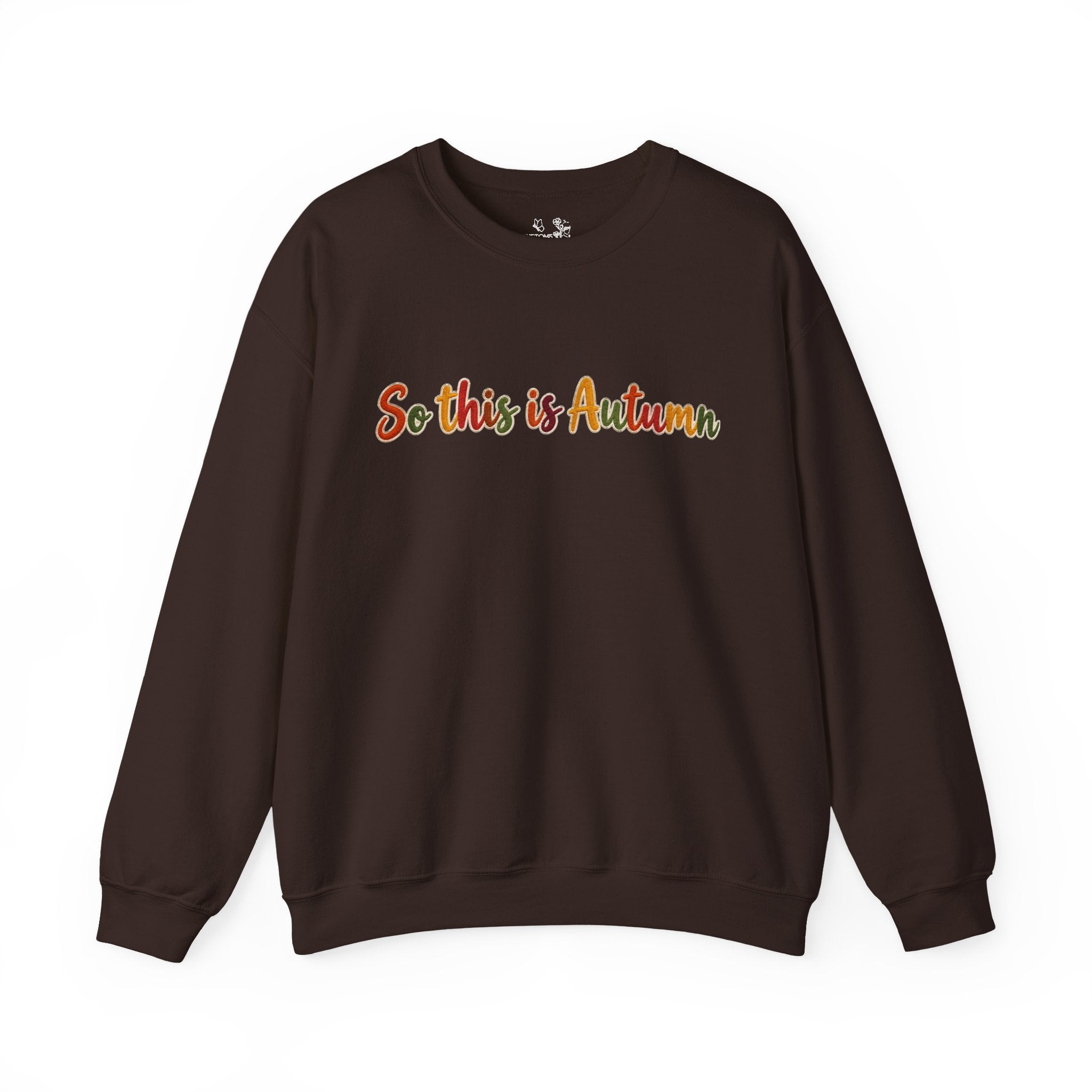 So This Is Autumn Crewneck Sweatshirt – Cozy Fall Pullover