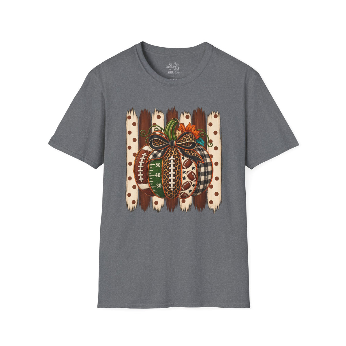 Football Pumpkin Fall T-Shirt