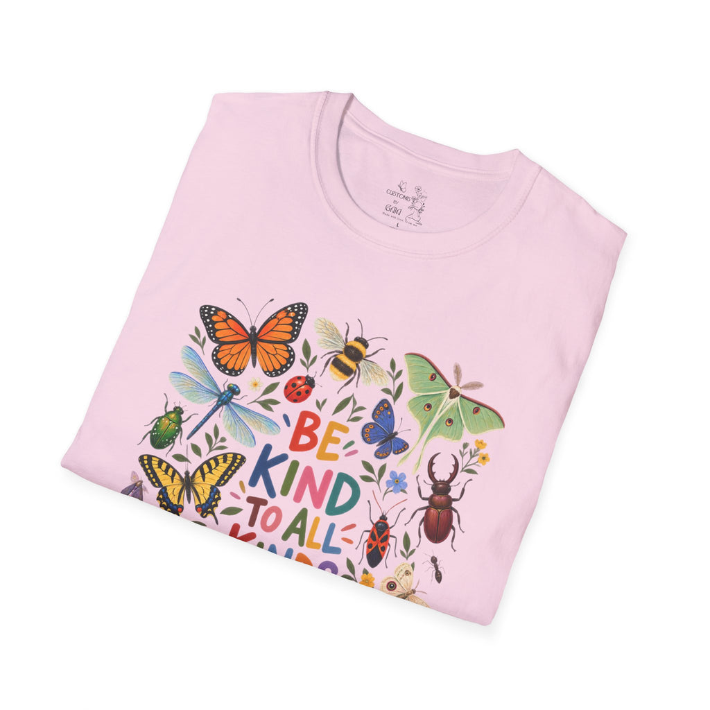 Be Kind to All Kinds Butterfly & Insects T-Shirt