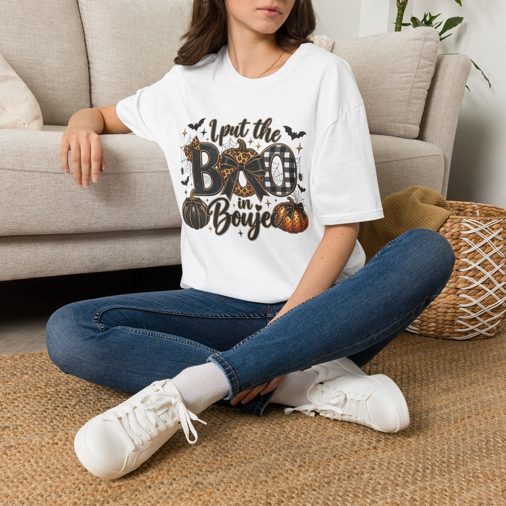 I Put the Boo in Booze Halloween T-Shirt