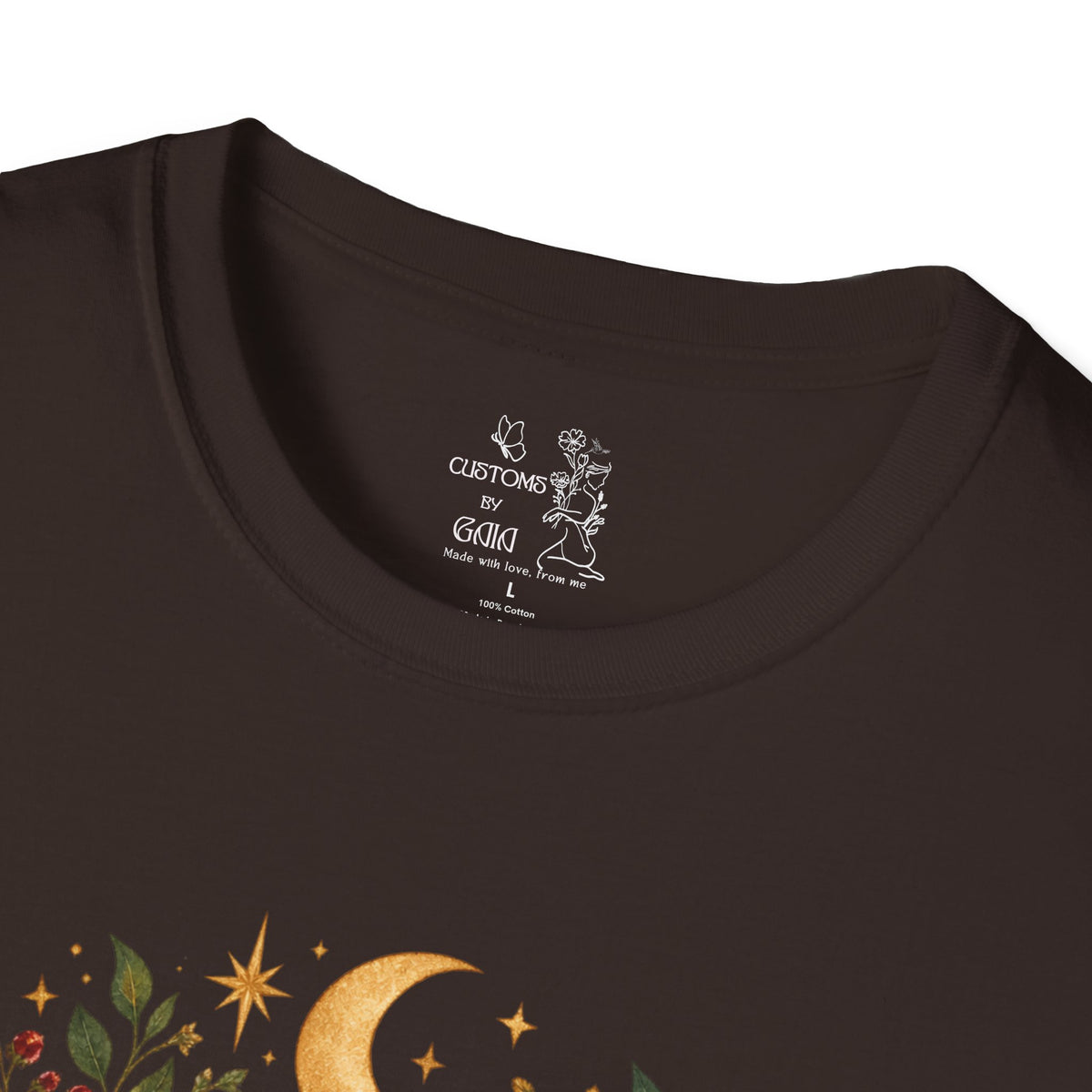 Witchy Sisters T-Shirt – 'Practical Magic' Boho Moon Witch Illustration