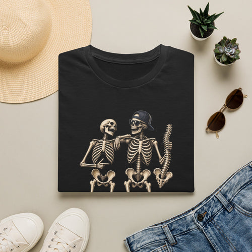 "I've Got Your Back" Skeleton T-Shirt — Funny Gothic/Halloween Friend Tee