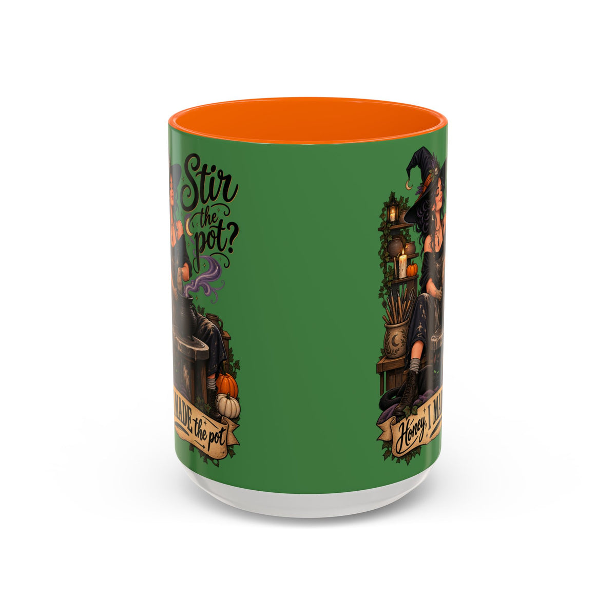 Witchy Coffee Mug – "Stir the Pot? Honey, I Made the Pot" Accent Mug