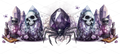 Amethyst Spider UV DTF Wrap