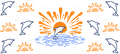 Sunny Dolphins UV DTF Wrap