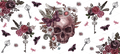 Skull Rose & Skeleton Key UV DTF Wrap
