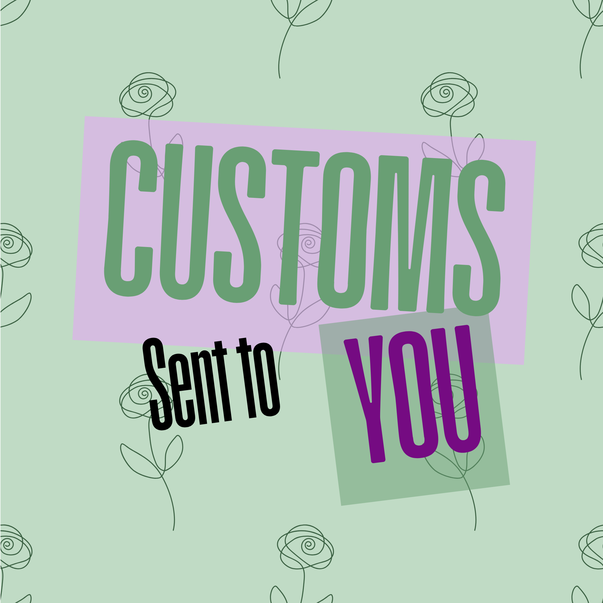 Choose this if we’ve already completed your design, and you want it shipped to you.