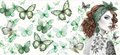 Green Butterfly Goddess