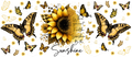 Be the Sunshine Sunflower & Butterfly UV DTF Wrap