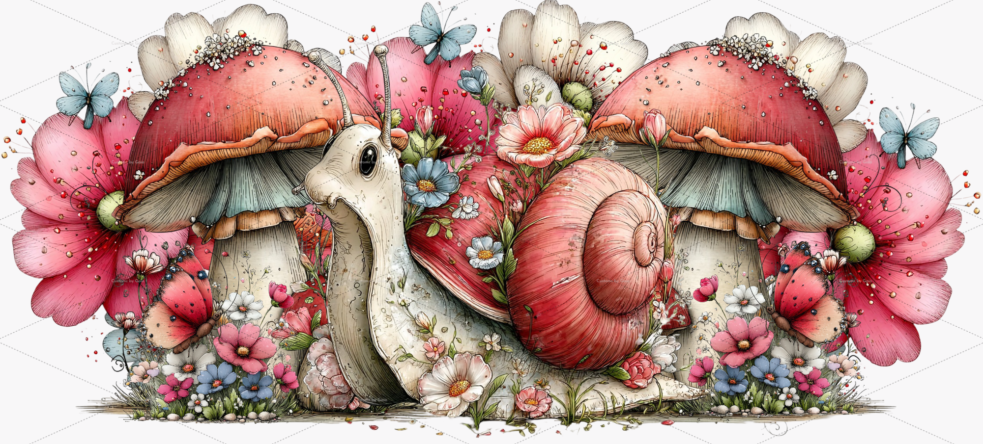 WHIMSICAL SNAIL
